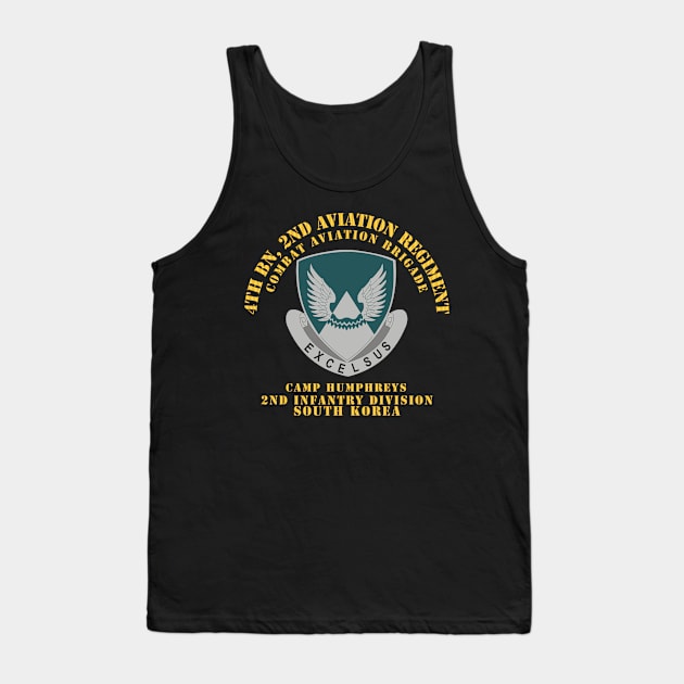 4th Bn 2nd AVN Regiment  - CAB - 2ID - Camp Humphreys - ROK Tank Top by twix123844